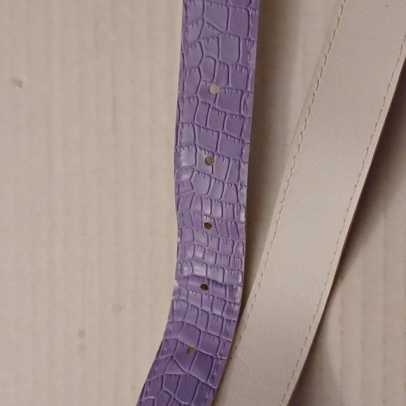 $4 Add-on Purple Scale Print Belt - Size O/S (Youth) - Picture 4 of 6